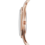 Michael Kors Slim Runway Rose Gold Dial Two Tone Steel Strap Watch for Women - MK4294 Authentic Buy Shop Now
