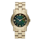 Marc Jacobs Amy Green Dial Gold Steel Strap Watch for Women - MBM8609 Authentic Buy Shop Now