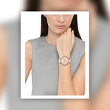 Michael Kors Parker Rose Gold Dial Rose Gold Steel Strap Watch for Women - MK5865 Authentic Buy Shop Now