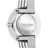 Calvin Klein Drift Silver Dial Silver Steel Strap Watch for Women - K6S2N116 Authentic Buy Shop Now
