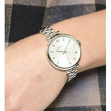 Marc Jacobs Sally Silver Dial Silver Steel Strap Watch for Women - MBM3362 Authentic Buy Shop Now