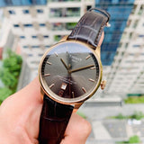 Tissot T Classic Chemin Des Tourelles Powermatic 80 Brown Dial Brown Leather Strap Watch for Men - T099.407.36.447.00 Authentic Buy Shop Now