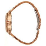 Guess Viva Diamonds White Dial Rose Gold Steel Strap Watch for Women - W0111L3 Authentic Buy Shop Now