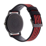 Emporio Armani Kappa Black Dial Two Tone NATO Strap Watch For Men - AR11015 Authentic Buy Shop Now