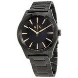 Armani Exchange Nico Analog Black Dial Black Steel Strap Watch For Men - AX7102 Authentic Buy Shop Now