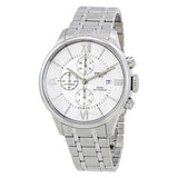 Tissot Chemin des Tourelles Automatic Chronograph White Dial Silver Steel Strap Watch for Men - T099.427.11.038.00 Authentic Buy Shop Now