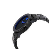 Movado Bold TR90 Black Dial Black Steel Strap Watch for Men - 3600099 Authentic Buy Shop Now