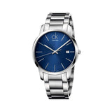 Calvin Klein City Blue Dial Silver Steel Strap Watch for Men - K2G2G14N Authentic Buy Shop Now