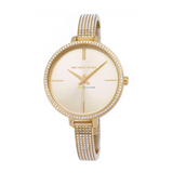 Michael Kors Jaryn Quartz Gold Dial Gold Steel Strap Watch For Women - MK3784 Authentic Buy Shop Now