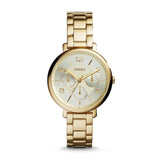 Fossil Jacqueline Rose Gold Dial Rose Gold Steel Strap Watch for Women - ES3667 Authentic Buy Shop Now