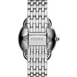 Fossil Tailor Silver Dial Silver Steel Strap Watch for Women - ES3712 Authentic Buy Shop Now
