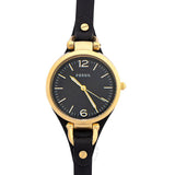 Fossil Georgia Black Dial Black Leather Strap Watch for Women - ES3148 Authentic Buy Shop Now