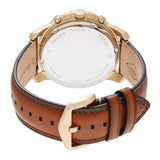Fossil Grant Sport Chronograph Blue Dial Brown Leather Strap Watch for Men - FS5268 Authentic Buy Shop Now