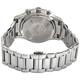 Emporio Armani Giovanni Chronograph Black Dial Silver Steel Strap Watch For Men - AR11208 Authentic Buy Shop Now
