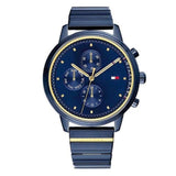 Tommy Hilfiger Blake Blue Dial Blue Steel Strap Watch for Women - 1781893 Authentic Buy Shop Now
