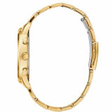 Guess Hendrix Multifunction Black Dial Gold Steel Strap Watch for Men - W1309G2 Authentic Buy Shop Now