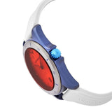 Emporio Armani Sigma Analog Orange Dial Grey Silicone Strap Watch For Men - AR11218 Authentic Buy Shop Now