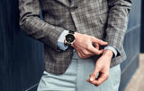 Movado Museum Black Dial Black Leather Strap Watch For Men - 606502 Authentic Buy Shop Now