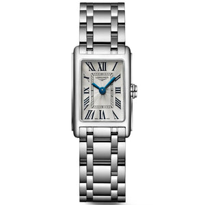 Longines Dolcevita White Dial Silver Steel Strap Watch for Women - L5.258.4.71.6 Authentic Buy Shop Now