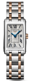 Longines Dolcevita 18K Gold Silver Dial Two Tone Steel Strap Watch for Women - L5.258.5.71.7 Authentic Buy Shop Now