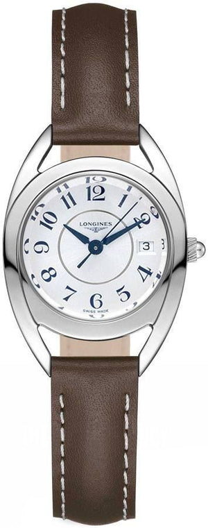 Longines Equestrian Silver Dial Watch for Women - L6.136.4.73.2 Authentic Buy Shop Now