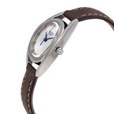 Longines Equestrian Mother of Pearl Dial Brown Leather Strap Watch for Women - L6.136.0.87.2 Authentic Buy Shop Now