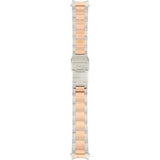 Michael Kors Parker Chronograph Brown Dial Two Tone Steel Strap Watch for Women - MK6118 Authentic Buy Shop Now
