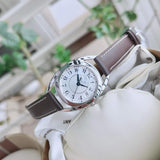 Longines Equestrian Silver Dial Watch for Women - L6.136.4.73.2 Authentic Buy Shop Now