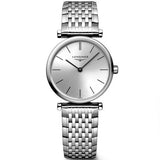 Longines La Grande Classique De Longines Silver Dial Silver Mesh Bracelet Watch for Women - L4.209.4.72.6 Authentic Buy Shop Now