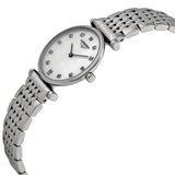 Longines La Grande Classique Diamonds White Dial Silver Steel Strap Watch for Women - L4.209.4.87.6 Authentic Buy Shop Now