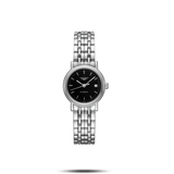 Longines Presence 25.5mm Automatic Black Dial Silver Steel Strap Watch for Women - L4.321.4.52.6 Authentic Buy Shop Now