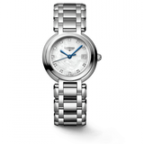 Longines PrimaLuna Mother of Pearl Dial Silver Steel Strap Watch for Women - L8.110.4.87.6 Authentic Buy Shop Now