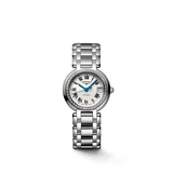 Longines PrimaLuna 26.5mm Automatic Stainless Steel Watch for Women - L8.111.0.71.6 Authentic Buy Shop Now