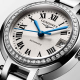 Longines PrimaLuna 26.5mm Automatic Stainless Steel Watch for Women - L8.111.0.71.6 Authentic Buy Shop Now