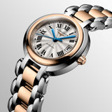 Longines PrimaLuna Automatic 26.5mm Silver Dial Two Tone Steel Strap Watch for Women - L8.111.5.78.6 Authentic Buy Shop Now