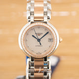 Longines PrimaLuna Automatic Diamond 26.5mm Watch for Women - L8.111.5.89.6 Authentic Buy Shop Now