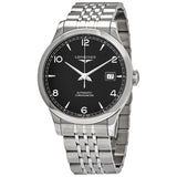 Longines Record Black Dial Automatic Stainless Steel 40mm Watch for Men - L2.821.4.56.6 Authentic Buy Shop Now