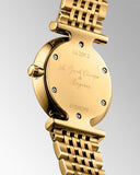 Longines La Grande Classique De Longines White Dial Gold Steel Strap Watch for Women - L4.209.2.11.8 Authentic Buy Shop Now