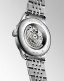 Longines Record Automatic Stainless Steel 40mm Watch for Men - L2.821.4.57.6 Authentic Buy Shop Now