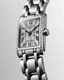 Longines Dolcevita Diamonds Silver Dial Silver Steel Strap Watch for Women - L5.258.0.71.6 Authentic Buy Shop Now
