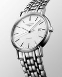 Longines Presence 38.5mm Automatic Stainless Steel Watch for Men - L4.921.4.12.6 Authentic Buy Shop Now