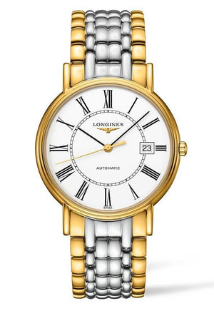 Longines Presence 38.5mm Automatic Stainless Steel Watch for Men - L4.921.2.11.7 Authentic Buy Shop Now