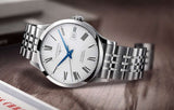 Longines Record Automatic Stainless Steel 40mm Watch for Men - L2.821.4.11.6 Authentic Buy Shop Now