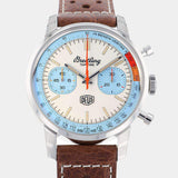 Breitling Top Time Deus Limited Edition White Dial Brown Leather Strap Watch for Men - A233112A1A1X1 Authentic Buy Shop Now