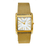 Emporio Armani Mother of Pearl Dial Gold Mesh Bracelet Watch For Men - AR2016 Authentic Buy Shop Now