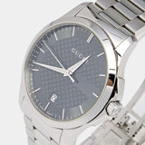 Gucci G Timeless Grey Dial Silver Steel Strap Watch For Men - YA126441 Authentic Buy Shop Now