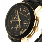 Michael Kors Runway Black Dial Black Silicone Strap Watch for Women - MK5191 Authentic Buy Shop Now