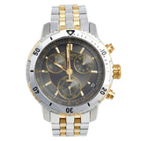 Tissot T Sport PRS 200 Chronograph Black Dial Two Tone Steel Strap Watch For Men - T067.417.22.051.00 Authentic Buy Shop Now