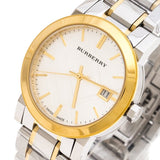 Burberry The City White Dial Two Tone Steel Strap Watch for Women - BU9115 Authentic Buy Shop Now
