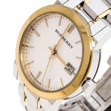 Burberry The City Silver Dial Two Tone Steel Strap Watch for Women - BU9217 Authentic Buy Shop Now